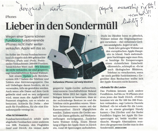 Der Beobachter, January 2016,(accessed December 2016)